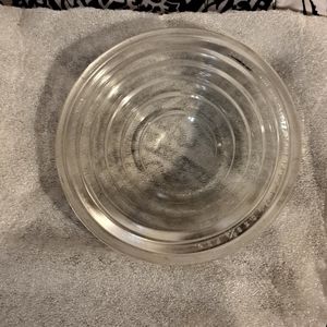 Vintage Glass Railroad Light Lens